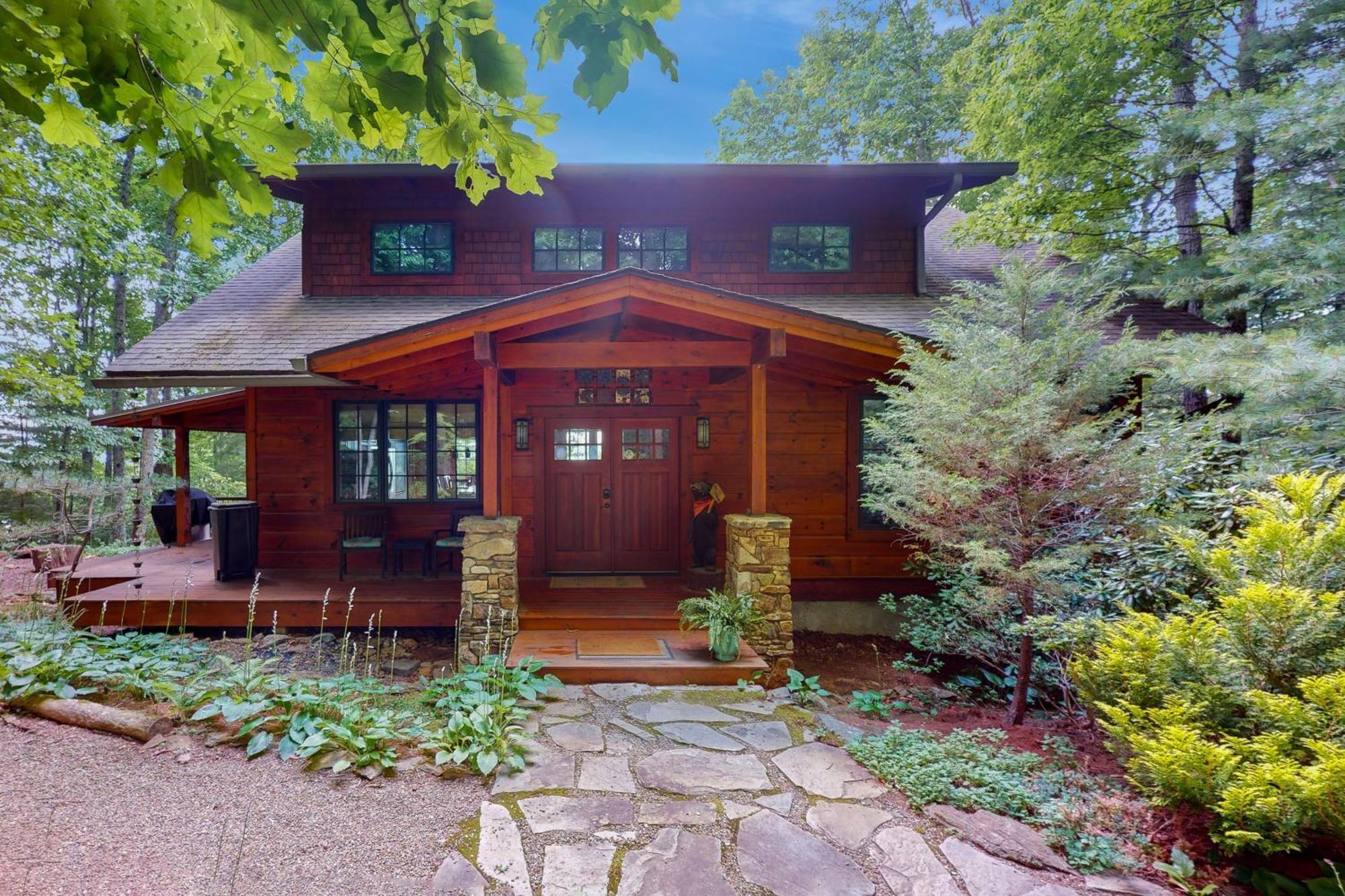 Elkhorn Cabin & Eagles Wing Lodge Asheville Dış mekan fotoğraf